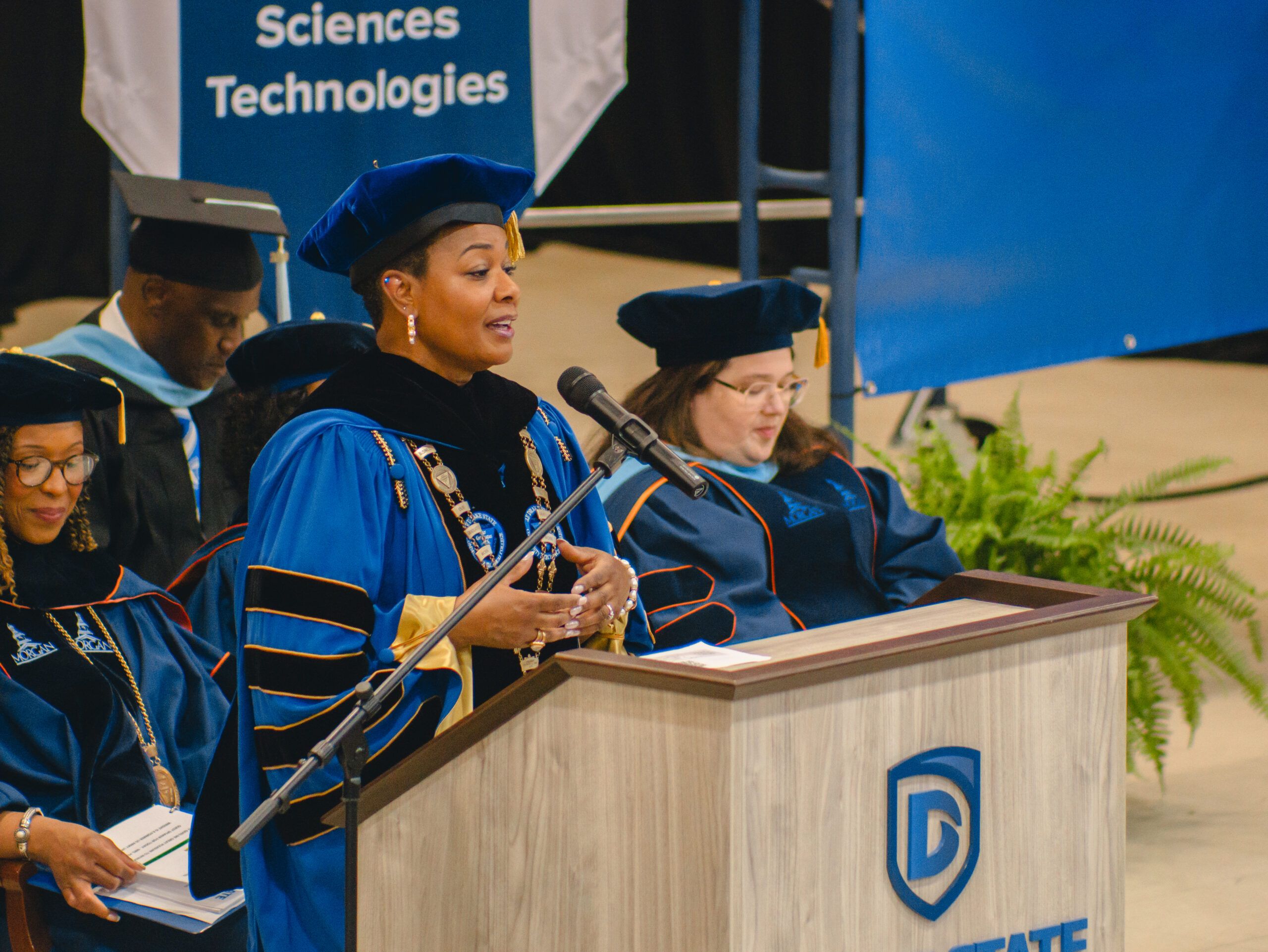 Dr. Sims speaks at Drake State Commencement - May 2024